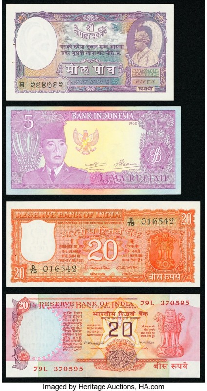 Asian Grouping That Includes Nepal; India; Indonesia; Laos About Uncirculated-Ch...