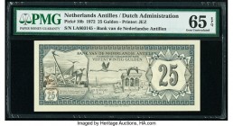 Netherlands Antilles Bank van de Nederlandse Antillen 25 Gulden 1972 Pick 10b PMG Gem Uncirculated 65 EPQ. 

HID09801242017

© 2020 Heritage Auctions ...