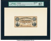 Uruguay Banco Oriental 20 Centesimos 1867-69 Pick S381fp Front Proof PMG Superb Gem Unc 67 EPQ. Three POCs.

HID09801242017

© 2020 Heritage Auctions ...