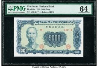 Vietnam National Bank of Viet Nam 5000 Dong 1953 Pick 66a PMG Choice Uncirculated 64. 

HID09801242017

© 2020 Heritage Auctions | All Rights Reserved...