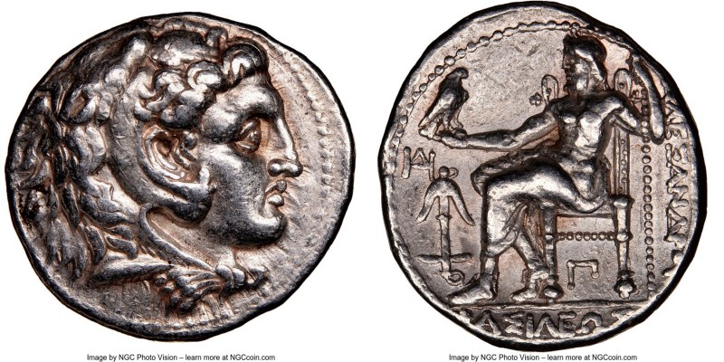 MACEDONIAN KINGDOM. Alexander III the Great (336-323 BC). AR tetradrachm, (28mm,...