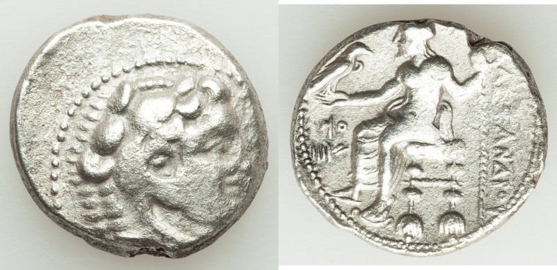 MACEDONIAN KINGDOM. Alexander III the Great (336-323 BC). AR tetradrachm (26mm, ...