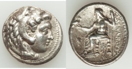 MACEDONIAN KINGDOM. Alexander III the Great (336-323 BC). AR tetradrachm (26mm, 17.07 gm, 8h). Choice VF. Late lifetime-early posthumous issue of 'Bab...