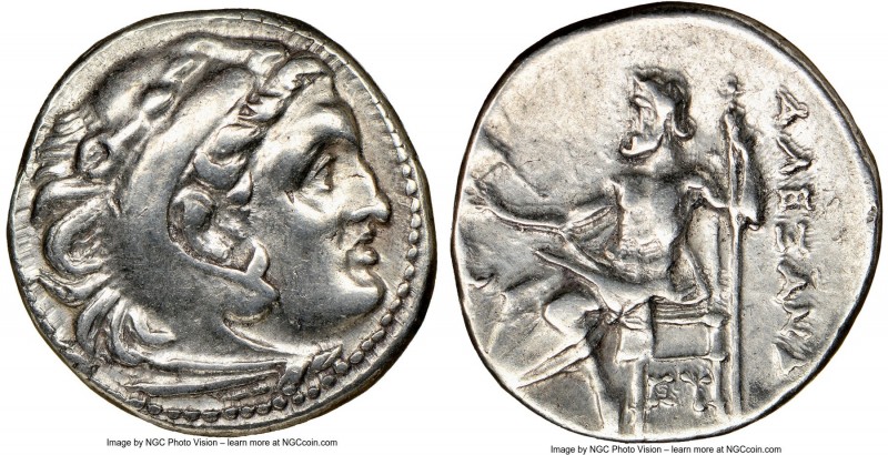 MACEDONIAN KINGDOM. Alexander III the Great (336-323 BC). AR drachm (17mm, 12h)....