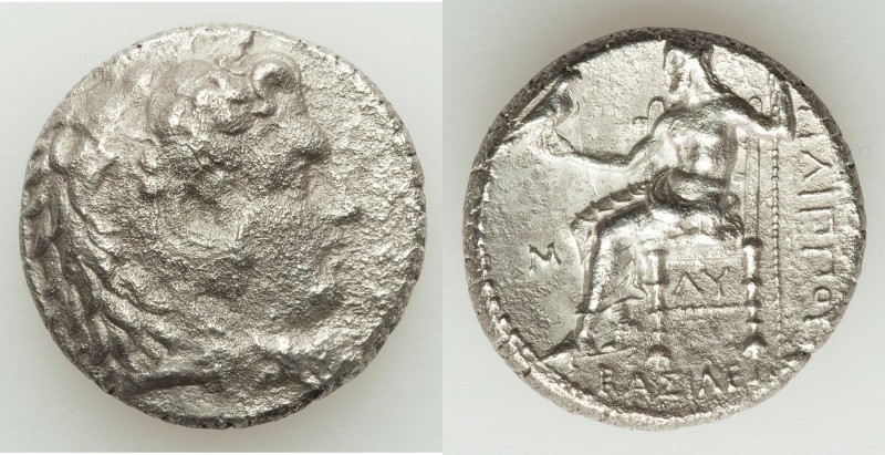 MACEDONIAN KINGDOM. Philip III Arrhidaeus (323-317 BC). AR tetradrachm (24mm, 16...