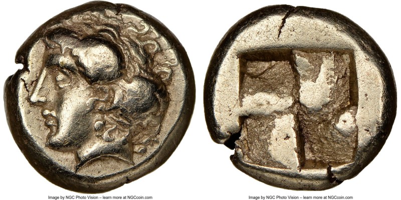 IONIA. Phocaea. Ca. 477-388 BC. EL sixth-stater or hecte (10mm). NGC Choice VF. ...