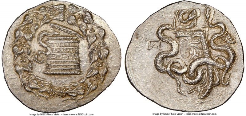 PHRYGIA. Apameia. Ca. 166-133 BC. AR cistophorus (28mm, 12.57 gm, 12h). NGC Choi...