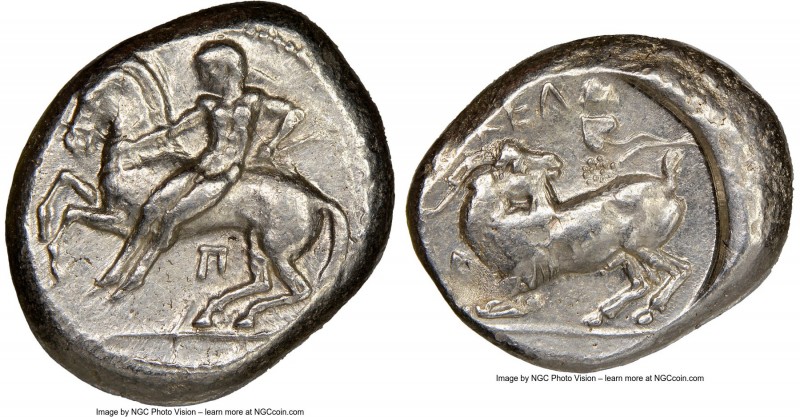 CILICIA. Celenderis. Ca. 425-350 BC. AR stater (21mm, 3h). NGC Choice XF. Persic...