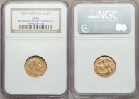 Edward VII gold 1/2 Sovereign 1904-P XF45 NGC, Perth mint, KM14. Ex. Reserve Bank of Australia

HID09801242017

© 2020 Heritage Auctions | All Rig...