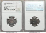 Ulm. Free City silver Pattern Ducat 1730 AU50 NGC, KM-Pn5. A scarce Pattern issue struck in silver. 

HID09801242017

© 2020 Heritage Auctions | A...