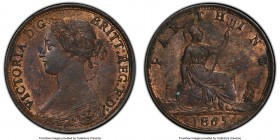 Victoria Farthing 1865/2 MS63 Brown PCGS, KM747.2, S-3958. 

HID09801242017

© 2020 Heritage Auctions | All Rights Reserved