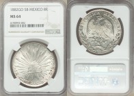 Republic 8 Reales 1882 Go-SB MS64 NGC, Guanajuato mint, KM377.8, DP-Go63.

HID09801242017

© 2020 Heritage Auctions | All Rights Reserved