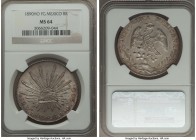 Republic 8 Reales 1890 Ho-FG MS64 NGC, Hermosillo mint, KM377.9. Minimally marked and fully detailed.

HID09801242017

© 2020 Heritage Auctions | ...