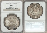 Republic 8 Reales 1897 Cn-AM MS64 NGC, Culiacan mint, KM377.3, DP-Cn59.

HID09801242017

© 2020 Heritage Auctions | All Rights Reserved