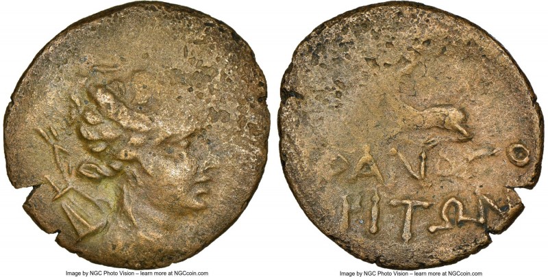 CIMMARIAN BOSPORUS. Phanagoria. 2nd-1st centuries BC. AE (22mm, 12h). NGC VF. Is...