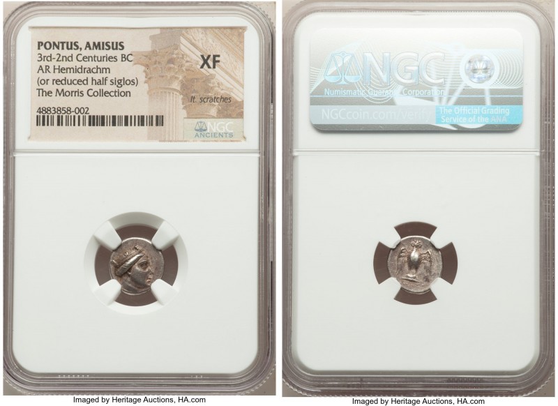 PONTUS. Amisus. Ca. 3rd-2nd centuries BC. AR hemidrachm or reduced half-siglos (...