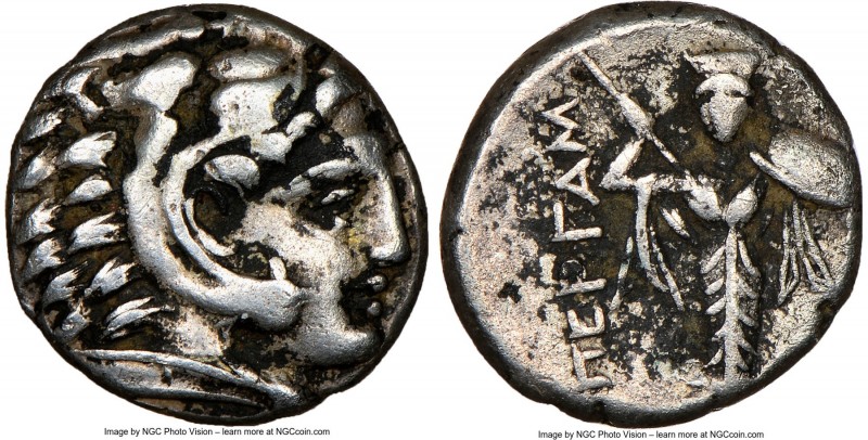 MYSIA. Pergamum. Ca. early 3rd century BC. AR diobol (11mm, 1h). NGC VF. Ca. 310...