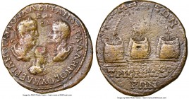 BITHYNIA. Nicomedia. Valerian I, with Gallienus and Valerian II as Caesar (AD 253-260). AE (27mm, 7.80 gm, 2h). NGC VF 4/5 - 3/5. ΑΥΤ ΟΥΑΛΕΡΙΑΝΟC ΓΑΛΛ...