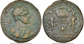 CILICIA. Tarsus. Caracalla (AD 198-217). AE tetrassarion (34mm, 6h). NGC VF. Ca. AD 214-217. ΑΥΤ ΚΑΙ Μ ΑΥΡ CΕΟΥΗΡΟC ΑΝΤΩΝΕΙΝΟC CΕΒ, bust of Caracalla ...