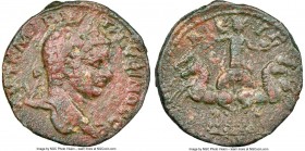 SYRIA. Seleucis and Pieria. Balanea (as Leucas-Claudia). Caracalla (AD 198-217). AE (27mm, 17.35 gm, 1h). NGC Choice VF. Dated Civic Year 254 (AD 216/...