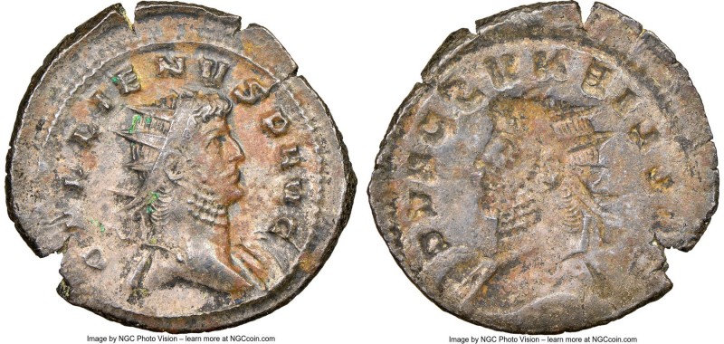 Gallienus, sole reign (AD 253-268). BI antoninianus (24mm, 1.96 gm, 12h). NGC Ch...