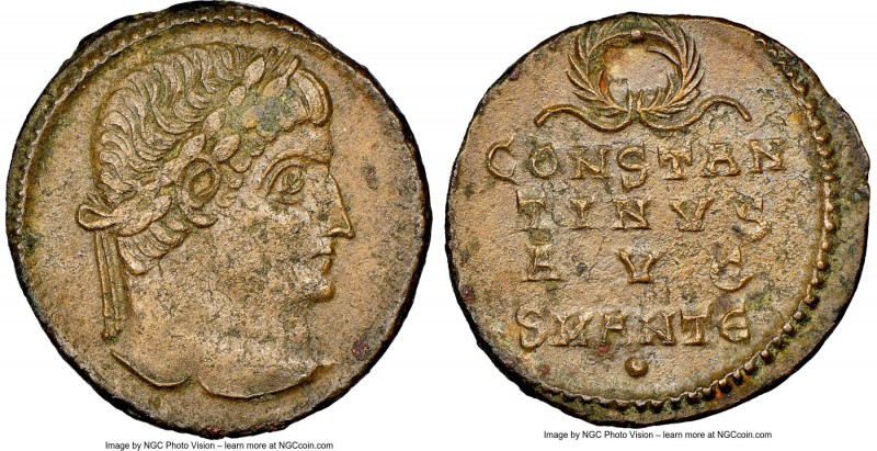 Constantine I the Great, as Augustus (AD 307-337). AE3 or BI nummus (18mm, 10h)....