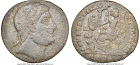 Constantine I the Great, as Augustus (AD 307-337). AE3 or BI nummus (19mm, 3.03 gm, 7h). NGC VF 5/5 - 2/5. Constantinople, 1st officina, AD 337-347. P...
