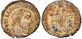 Licinius I (AD 308-324). BI follis or reduced nummus (19mm, 3.61 gm, 12h). NGC MS 5/5 - 3/5, Silvering. Alexandria, 6th officina, AD 315. IMP C VAL LI...