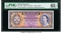 British Honduras Government of British Honduras 2 Dollars 1.11.1961 Pick 29b PMG Gem Uncirculated 65 EPQ. 

HID09801242017

© 2020 Heritage Auctions |...