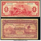 Curacao Curacao Muntbiljet 1 Gulden 1942 Pick 35a Fine; Trinidad and Tobago 5 Dollars 2.1.1939 Pick 7b Fine. 

HID09801242017

© 2020 Heritage Auction...