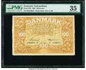 Denmark National Bank 100 Kroner 1940 Pick 33b PMG Choice Very Fine 35. 

HID09801242017

© 2020 Heritage Auctions | All Rights Reserved