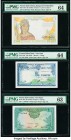 French Indochina Banque de l'Indo-Chine 5 Piastres; 1 Piastre = 1 Dong; 5 Piastres = 5 Dong ND (1936); ND (1954); ND (1953) Pick 55b; 105; 106 Three E...