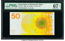 Netherlands Nederlandsche Bank 50 Gulden 4.1.1982 Pick 96 PMG Superb Gem Unc 67 EPQ. 

HID09801242017

© 2020 Heritage Auctions | All Rights Reserved