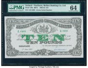 Northern Ireland Belfast Banking Company 10 Pounds 5.6.1965 Pick 128c PMG Choice Uncirculated 64. 

HID09801242017

© 2020 Heritage Auctions | All Rig...