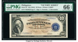 Philippines Philippine National Bank 10 Pesos ND (1944) Pick 97 Victory Series PMG Gem Uncirculated 66 EPQ. 

HID09801242017

© 2020 Heritage Auctions...
