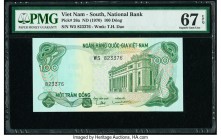 South Vietnam National Bank of Viet Nam 100 Dong ND (1970) Pick 26a PMG Superb Gem Unc 67 EPQ. 

HID09801242017

© 2020 Heritage Auctions | All Rights...