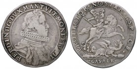 ZECCHE ITALIANE - CASALE - Ferdinando Gonzaga (1612-1626) - Ducatone 1617 CNI 12/13; MIR 323/1 RR (AG g. 31,18)
MB-BB