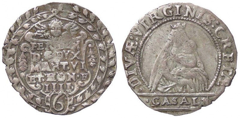 ZECCHE ITALIANE - CASALE - Ferdinando Gonzaga (1612-1626) - 6 Grossi CNI 58/66; ...