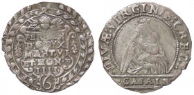 ZECCHE ITALIANE - CASALE - Ferdinando Gonzaga (1612-1626) - 6 Grossi CNI 58/66; MIR 332 NC (MI g. 1,82)
BB+/BB