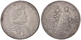 ZECCHE ITALIANE - FIRENZE - Ferdinando I (1587-1609) - Piastra 1589 CNI 57/62; MIR 224/2 RR (AG g. 32,22)
bel BB