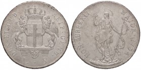 ZECCHE ITALIANE - GENOVA - Dogi Biennali (terza fase, 1637-1797) - 8 Lire 1794 CNI 3/5; Mont. 40 AG
SPL+