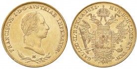 ZECCHE ITALIANE - MILANO - Francesco I d'Asburgo-Lorena (1815-1835) - Sovrana 1831 Pag. 104; Mont. 332 AU
BB-SPL