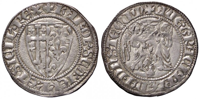 ZECCHE ITALIANE - NAPOLI - Carlo II d'Angiò (1285-1309) - Saluto P.R. 2; MIR 23 ...