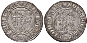 ZECCHE ITALIANE - NAPOLI - Carlo II d'Angiò (1285-1309) - Saluto P.R. 2; MIR 23 NC (AG g. 3,24)
BB+