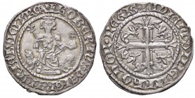 ZECCHE ITALIANE - NAPOLI - Roberto d'Angiò (1309-1343) - Gigliato P.R. 1/2; MIR 28 (AG g. 3,93)
qSPL/SPL