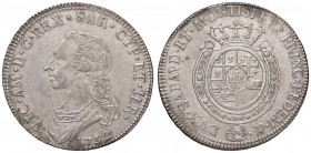 SAVOIA - Vittorio Amedeo III (1773-1796) - Mezzo scudo 1792 Mont. 352 R AG Lievi ossidazioni marginali
qSPL