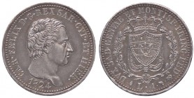 SAVOIA - Carlo Felice (1821-1831) - Lira 1824 T Pag. 96; Mont. 89 RR AG Ottima conservazione per questo raro millesimo
SPL+