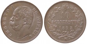 SAVOIA - Umberto I (1878-1900) - 10 Centesimi 1893 R Pag. 613; Mont. 62 NC CU
qFDC