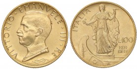 SAVOIA - Vittorio Emanuele III (1900-1943) - 100 Lire 1931 IX Prora Pag. 646; Mont. 20 AU
SPL+