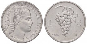 REPUBBLICA ITALIANA - Repubblica Italiana (monetazione in lire) (1946-2001) - 5 Lire 1946 Mont. 3 RR IT
FDC